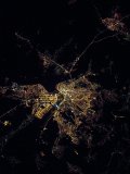 Beograd, iz svemira nocu...